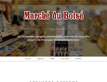 Tablet Screenshot of marcheduboise.com